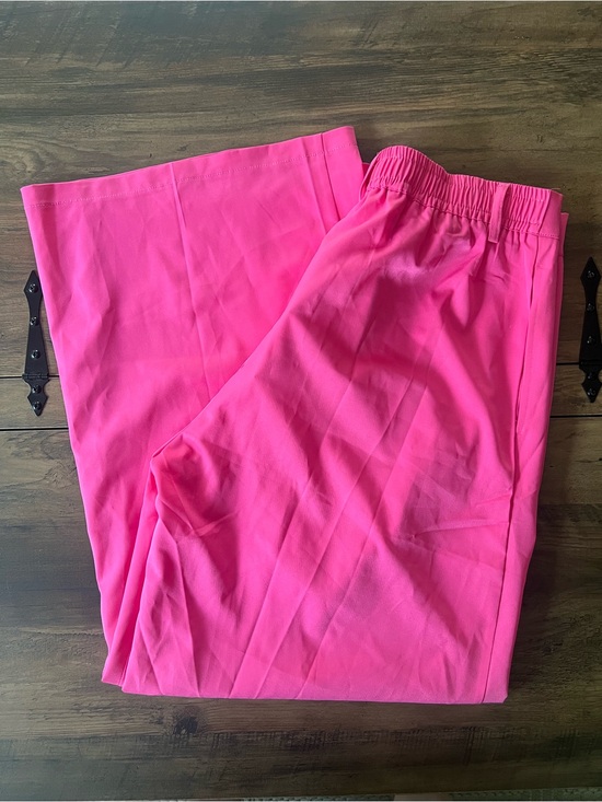 Nleyook Pants - Nleyook XL Hot Pink New Wide Leg Pants